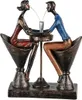 Gilde Skulptur, Paar, "Table for two", Kunstharz, Anteprima dell’immagine prodotto 1