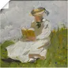 ARTland Poster Lesende Frau im Grünen. 1906 Größe: 40x40 cm Produktbild-Vorschau 1