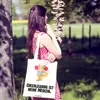 Mr. & Mrs. Panda Tote Bag Fuchs Cheerleader - Transparent - Produktbild-Vorschau 5