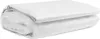 A folded white tarp or sheet is shown on a white background. Podgląd zdjęcia produktu