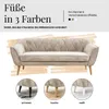 MKS MEBLE Polstersofa mit Armlehnen PIRS 2 Skandinavisches Produktbild-Vorschau 10