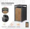 ML-Design Mülltonnenbox 1er mit Pflanzdach, Produktbild-Vorschau 2