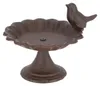 Bain d'oiseau en fonte - Marron - D 15,1 x H 13,6 cm Voir les images du produit 4