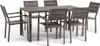 Set da giardino con tavolo rettangolare 156×78 cm in Anteprima dell’immagine prodotto 1