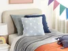BELIANI Dekokissen 2er Set Grau Baumwolle 45 x 45 cm mit Produktbild-Vorschau 4