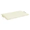 vidaXL Coussin pour chaise longue Crème 186x58x4 cm Tissu Voir les images du produit 18