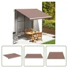 The Living Store Markýza hnědá 4x3 m Náhled obrázku produktu 1