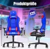 KESSER® Gamingstuhl mit Kopfstütze & Lendenkissen Produktbild-Vorschau 2