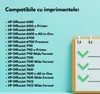 4x atramentová náplň do tlačiarne pre HP 932 933 | čierna + Náhľad obrázku produktu 3