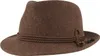Trachten Trilby "Maleo" Wolle Plus mit Kordel von Hut-Breiter in braun