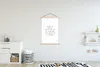MuchoWow® Textilposter Sprichwörter - Sei immer du selbst - Produktbild-Vorschau 2
