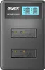 USB Dual Ladegerät für Sony NP-BX1 Akkus beleuchtetes Produktbild-Vorschau 2