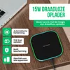Strex Draadloze Oplader 15W - Inclusief Kabel - QI Productafbeelding-voorbeeld 2