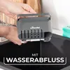 Nastavitelný organizér do dřezu 15,5x15,5x17,5 cm Šedý na Náhled obrázku produktu 8