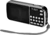 Y-501 Mini FM rádio, digitálne, prenosné, 3 W, stereo Náhľad obrázku produktu 5