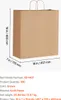 SucceBuy papírové tašky s uchem, 100 kusů, 457x178x483 mm, Náhled obrázku produktu 6
