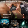 Smartwatch Herren, 1,43 Zoll AMOLED Militär Smartwatch, mit Produktbild-Vorschau 4