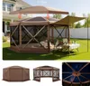 VEVOR Pop-up-Pavillon, 4,57 x 4,57 m, großes 8-seitiges Produktbild-Vorschau 1