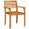 The Living Store Gartenstühle 6 Stk. 59x55x85 cm Massivholz Produktbild-Vorschau 5