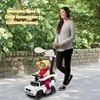 COSTWAY Mercedes Benz Véhicule pour enfants, jouet pied à Voir les images du produit 8