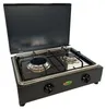 Parker Fornello a Gas GPL 2 Fuochi FO200GSPGP Grigio Anteprima dell’immagine prodotto 1