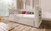 Polstertes Daybett 90x200 cm mit Ausziehbett, USB- & Produktbild-Vorschau 14