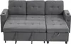 okwish divano a tre posti con chaise longue e funzione Anteprima dell’immagine prodotto 12
