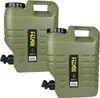 Faith - 2 bidons - 12 litres - Polyéthylène vert - Voir les images du produit 1