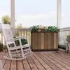 KETER 261035 garden planter walnut Voir les images du produit 5