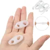 4 Silikon-Zehenspreizer kleiner Zeh für Hallux Valgus Produktbild-Vorschau 4