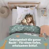 Kinderbettwäsche Set Afrika Safari Hell Blau 135x200 80x80 Produktbild-Vorschau 2