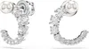 Swarovski Creoles Uni Matrix Crystal Pearl White Náhľad obrázku produktu 1