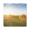MuchoWow® Mauspad Mousepad Traktor - Gras - Sonnenuntergang Produktbild-Vorschau 1