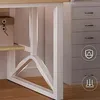 Computertisch Eiche Laptop Gaming-Tisch Modern 120 cm Produktbild-Vorschau 5