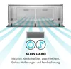 High Line Deckenhaube 77 cm 410 m3/h 75W 3 Stufen Produktbild-Vorschau 9
