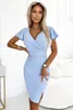 Numoco Minikleid für Frauen Nina azurblau L Produktbild-Vorschau 1