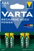 A package of VARTA Rechargeable AAA batteries. Voir les images du produit
