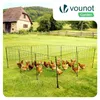 VOUNOT® Hühnerzaun & Hundezaun, 30m Mobiler Zaun,PE Produktbild-Vorschau 2