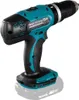 A cordless drill with a battery pack attached, shown against a white background. Produktbild-Vorschau