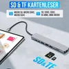 Strex 8 in 1 USB C Hub - Docking Station - USB Splitter - Produktbild-Vorschau 6