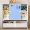 Kinderregal mit Maltafel, 2 Schubladen mit Rollen, Produktbild-Vorschau 5