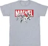 Marvel - T-Shirt für Herren BI38045 (L) (Grau) Produktbild-Vorschau 1