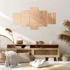 Bild auf Leinwand - Leinwandbild - 5 Teile - Sand Schatten Produktbild-Vorschau 7