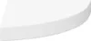 A white corner shelf. Produktbild-Vorschau