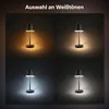 Tragbare Tischleuchte "White & Color Go", schwarz Produktbild-Vorschau 19