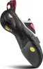 Klett-Kletterschuh "Kubo Woman" von La Sportiva; schwarz-weiß mit pinken Akzenten und Vibram-Sohle. Anteprima dell’immagine prodotto