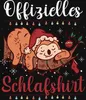 Offizielles Schlafshirt Faultier Weihnachten - Produktbild-Vorschau 3