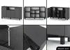 STIV Möbel | Commode 140x35x80 cm Gris Mat | 4 portes | Voir les images du produit 9