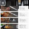 Set d'ustensiles de barbecue en acier inoxydable, 18 Voir les images du produit 4