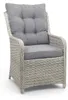 Dining-Gartenstuhl Dublin | Mystic Grau | Rattan | 2er Set Produktbild-Vorschau 1